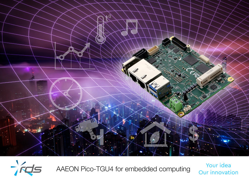 AAEON Pico-TGU4 delivers versatile performance and expansion options